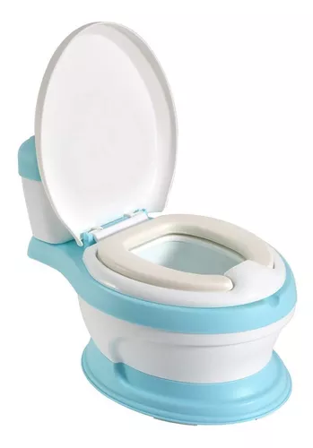 Pelela/sanitario/urinaro Para Bebe Azul Con Sonido