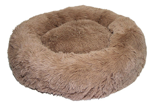 Cama Pet Nuvem Marrom Cachorro Gato Dog Grande 70 Cm Pelucia Macia Dekor