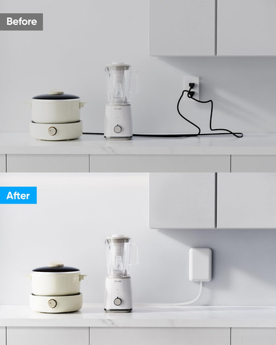 Cabo De Extensão Plano Power Strip Olcorife 8 Tomadas 4 Usb
