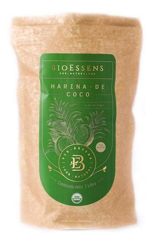 Harina De Coco Organica X 500 Grs  Bioessens