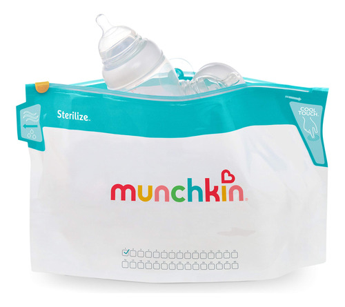 Munchkin® Sterilize Microwave Bottle Steam Sterilizer B.