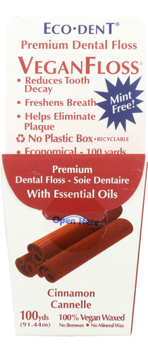 Eco-dent Veganfloss Premium Hilo Dental Canela