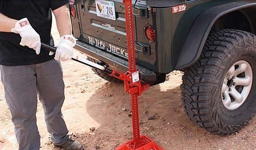 Macaco hidráulico para veículos Polti 48 POL formato hi lift