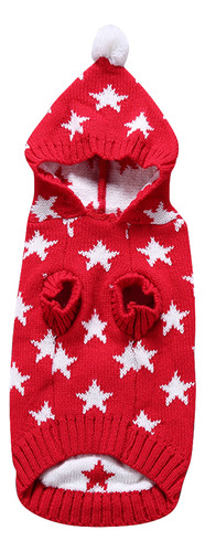 Sudadera De Invierno Tejida Con Capucha Para Gatos Y Perros,