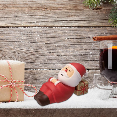 Mini Adornos Navideños De Papá Noel, Figuras En Miniatura
