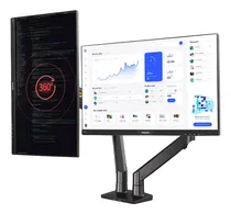 Comprar Rack Soporte Brazo 2 Monitores Escritorio 13 A 27 Klip Xtrem