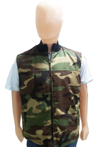 Imagen 4 de 10 de Chaleco Ristop Hombre Camuflado Pampero (413101002)