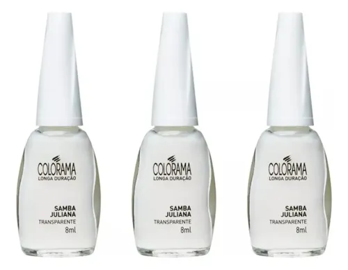 Kit 3 Esmaltes Colorama Samba Juliana 8ml Kit 3 Samba Juliana