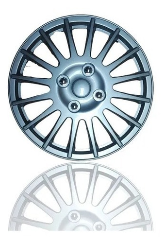 Set X4 Tapa Rueda Aro 16 Cromada Designer Tapa 16 Auto