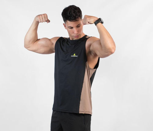 Musculosa Deportiva Entrenamiento Hombre- Muscur5