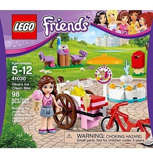 Amigos De Lego Olivia's Ice Cream Bike 41030 Set De Constru