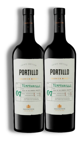 Vino Portillo Tempranillo 750ml Salentein Wines Mendoza