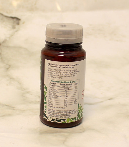 Imagen 2 de 4 de Spirulina Aminoácidos Proteína Saciedad Anemia X 60 Comp