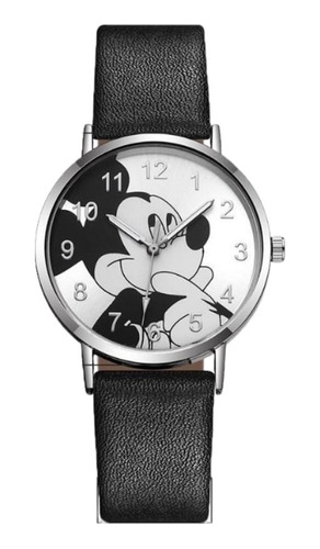 Reloj + Pulsera De Mujer New Mickey Mouse Reloj Casual