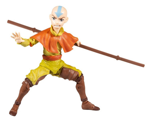 Avatar The Last Airbender Aang Con Scooter De Aire Mcfarlane