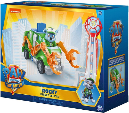 Paw Patrol Deluxe Rocky Nueva Torre - Entregar Inmediata