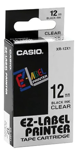 Cinta Para Rotuladora Casio Ez-label Xr-12x1