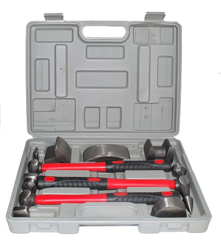 Imagem 2 de 6 de Kit Reparo Automotivo Chapeador 7 Peças Dm Ferramentas