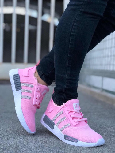 zapatos adidas rosados de mujer