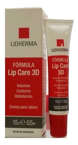 Lidherma Lip Care 3d Volumen Definicion Humectacion Labios