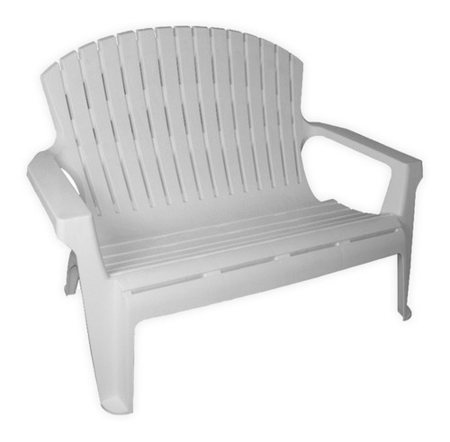 Silla Sillon Doble Blanco Mascardi