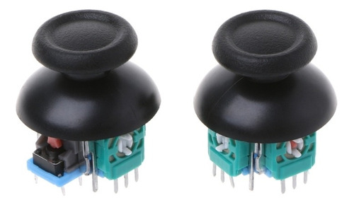 2 Unids Joystick Eje Sensor Analógico Módulo Pulgar Para Ps4