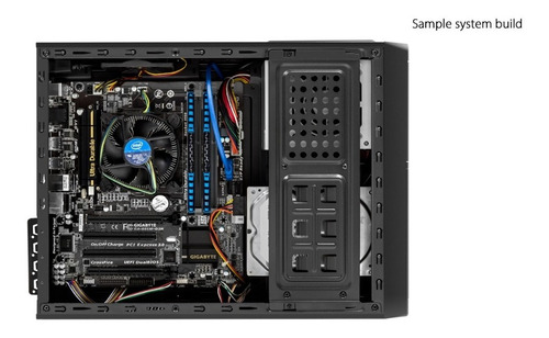 Imagen 10 de 10 de Gabinete Sentey Slim Ss1-2423 + Fuente Ln550-lc3544