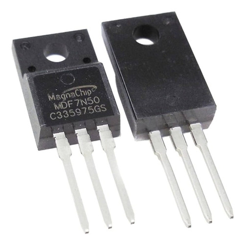Transistor Mdf7n50   7a 500v  7n50  To220f 2 Unidades