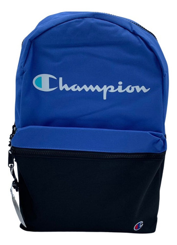 Mochila Escolar Champion Ascend 2.0 Color Azul/negro 22l