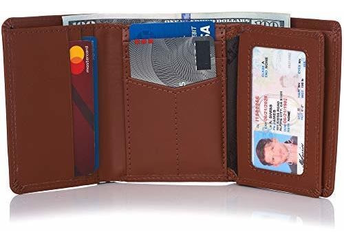 Alpine Swiss Rfid Para Hombre Theo Oversized Trifold Wallet 