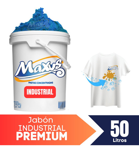 Pasta Para 50 Lts Jabon Premium Industrial