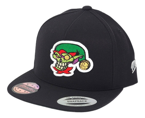 Gorra Bordada Plana Yupoong Duende Verde Monchos Caps 