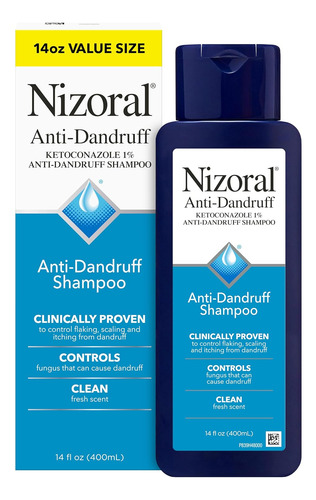 Nizoral ChampĂș Anticaspa Con 1% De Ketoconazol, Aroma Fresco