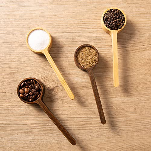 Cuchara De Café De Madera Para Especias Y Tarros De Cristal