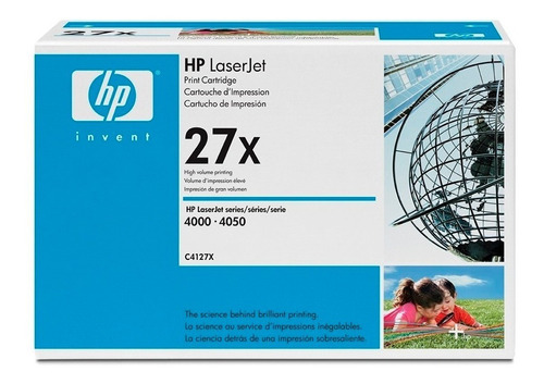 Toner Hp 27x Laserjet 4000/4050 C4127x En Caja Blanca