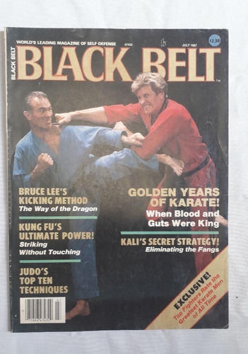 Revista Antigua * Black Belt * Vol 25 N° 7 En Ingles