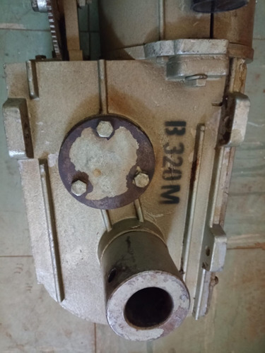 Imagen 3 de 4 de Motor Vivaldi Cortina Blindado Tb320 Monofásico Con Freno .
