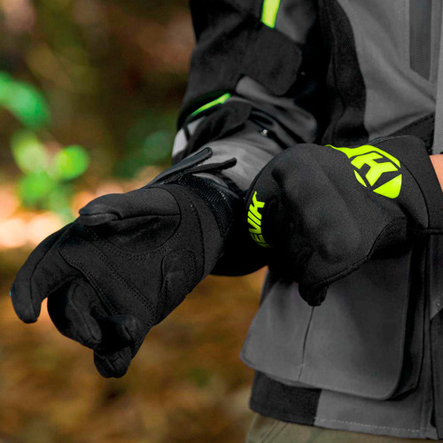Guante Moto Con Protecciones - Hombre - Negro/amarillo