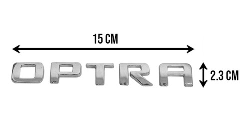 Letras Chevrolet Optra 