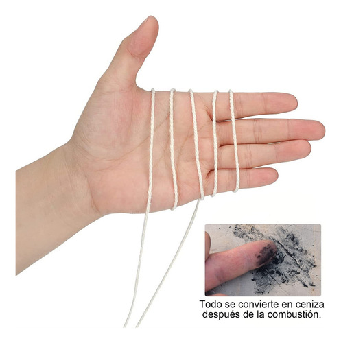 Hilo Para Macrame, Cuerda De Algodon, 100% Natural, Suave