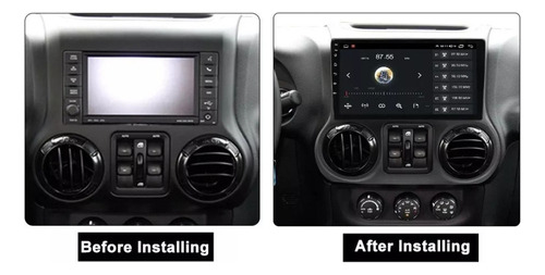 Zk Estéreo De Pantalla Android 13 Para Jeep Wrangler