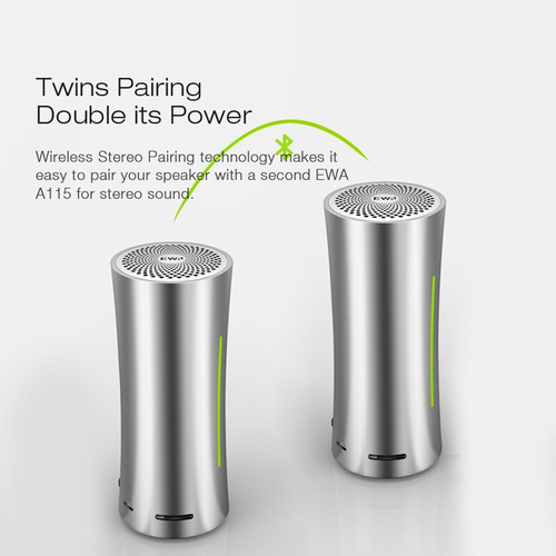 Ewa-altavoz Inalámbrico Portátil Con Bluetooth 5 0 Altavoce