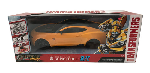 Bumblebee Control Remoto Escala 1:18 Transformers Recargable