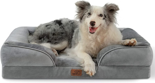 Bedsure Large Orthopedic Dog Bed Foam Sofa