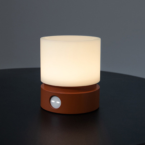 Luz Nocturna Cilíndrica Con Atenuación Continua Y Usb