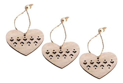 2 Ornamento De La Navidad Diy Craft Material Corazón