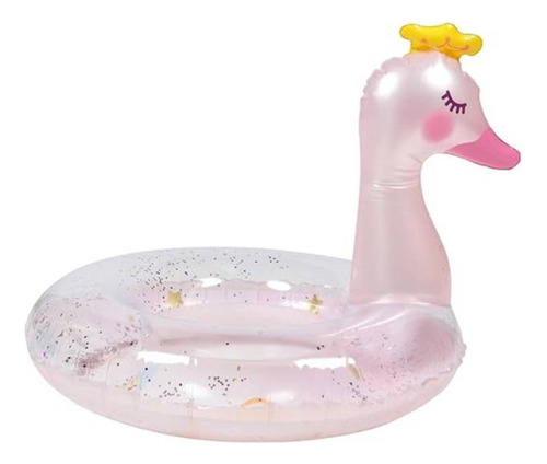 Flotador Inflable Para Piscina De Cisne 60x50cm
