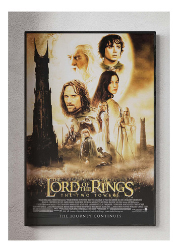 The Lord Of The Rings: The Two Towers Poster (60 X 90 Cms)