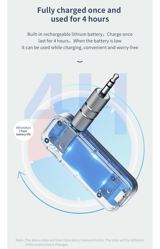 Adaptador Auxiliar 5.0 Conector De 3,5 Mm, Kit De Sonido