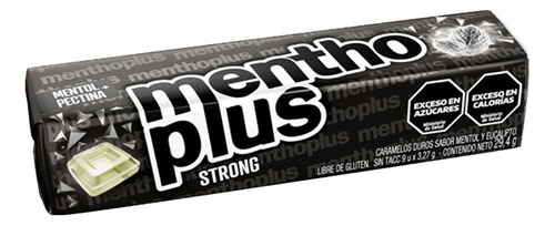 Menthoplus Pastillas Strong X 12un - Compañía De Golosinas